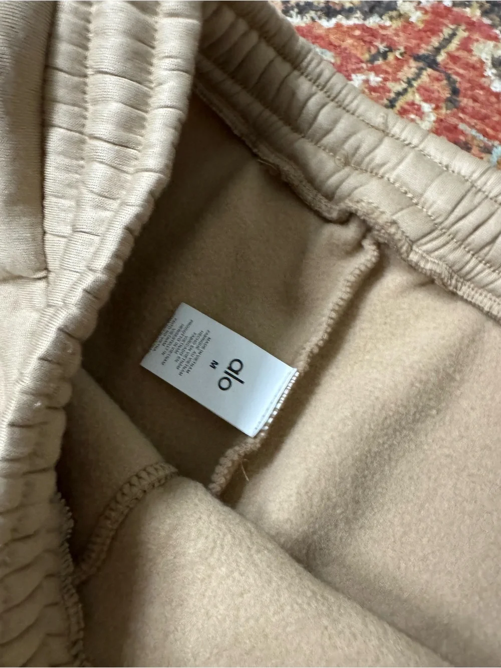 ALO Yoga Camel Drawstring Joggers